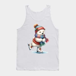 Christmas Polar Bear Tank Top